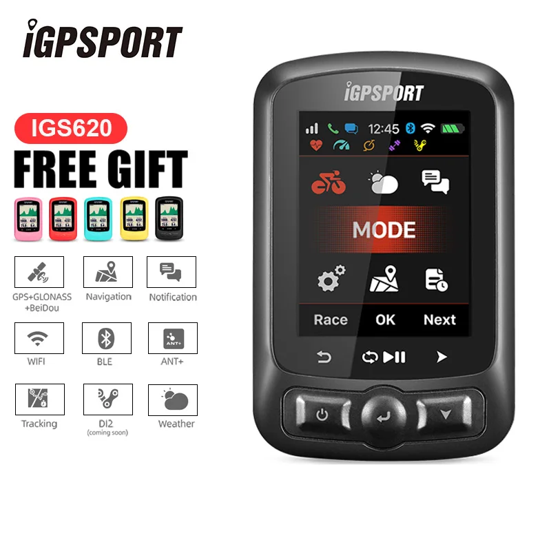 Велосипедный компьютер ANT + Bluetooth 620 с GPS портом|Велокомпьютеры| |