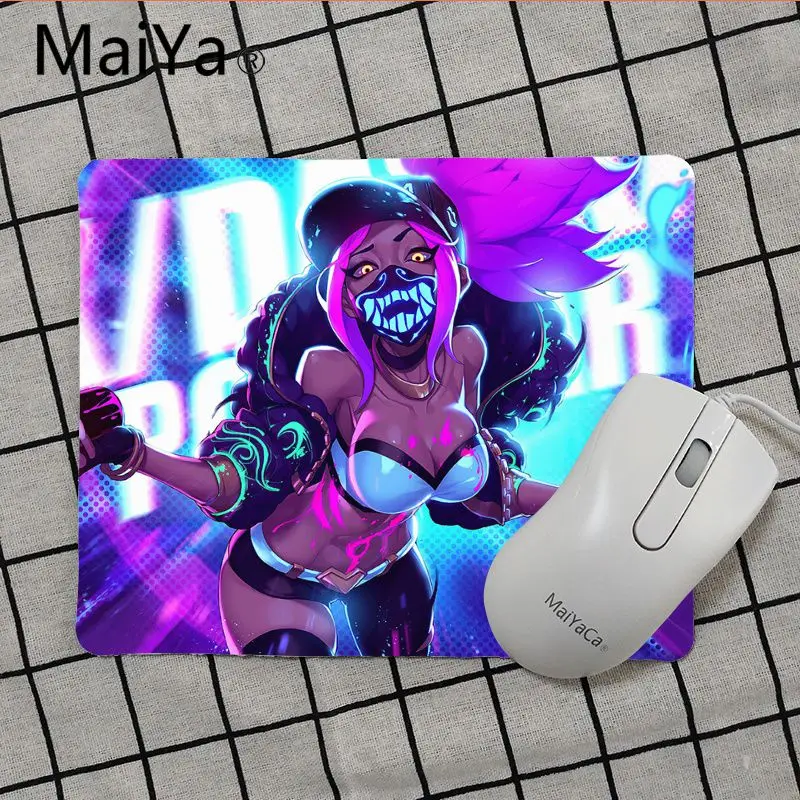 Maiya Top Quality virtual girl band KDA Laptop Computer Mousepad Top Selling Wholesale Gaming Pad mouse