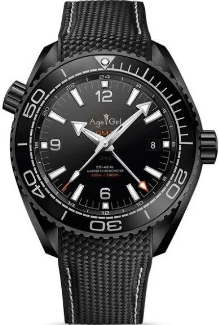 

Luxury Brand New Men Automatic Mechanical GMT Blue Black Canvas Leather Ceramic Bezel Orange Professional Stainless Steel Watch