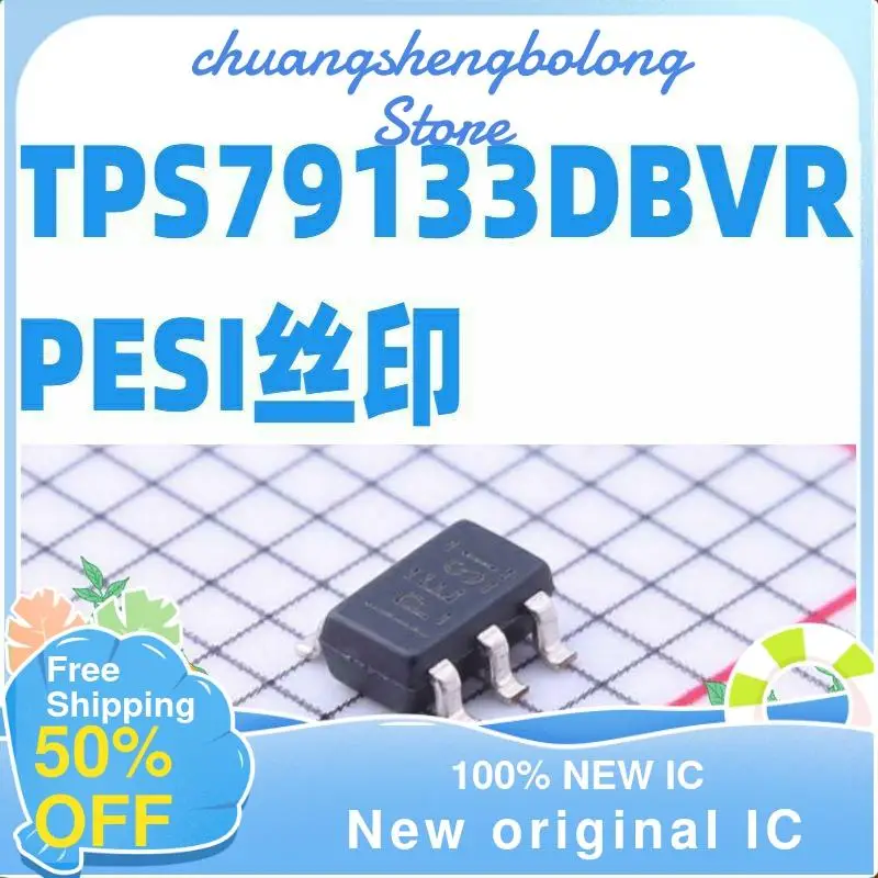 10 шт. tps79133 dbvr SOT23-5 PESI новый оригинальный IC