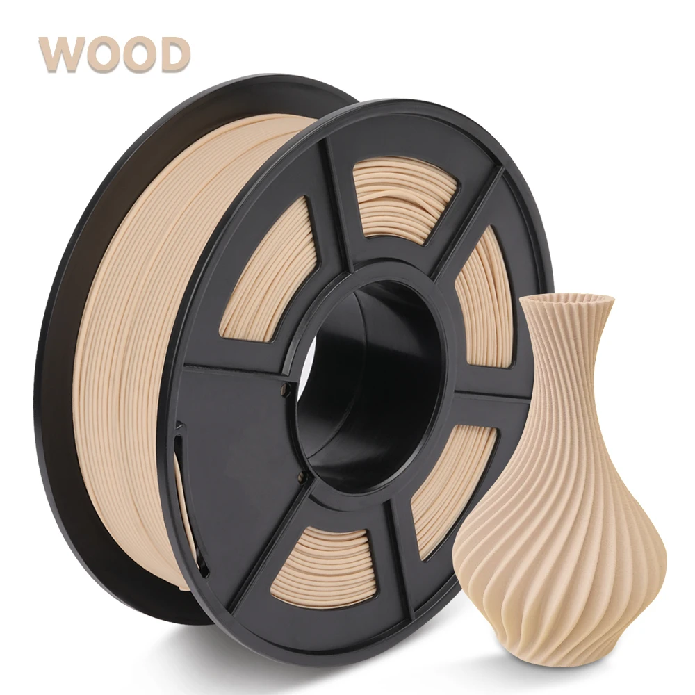 Нить для 3D принтера Enotepad WOOD PLA 1 75 мм кг|Материалы 3D-печати| |
