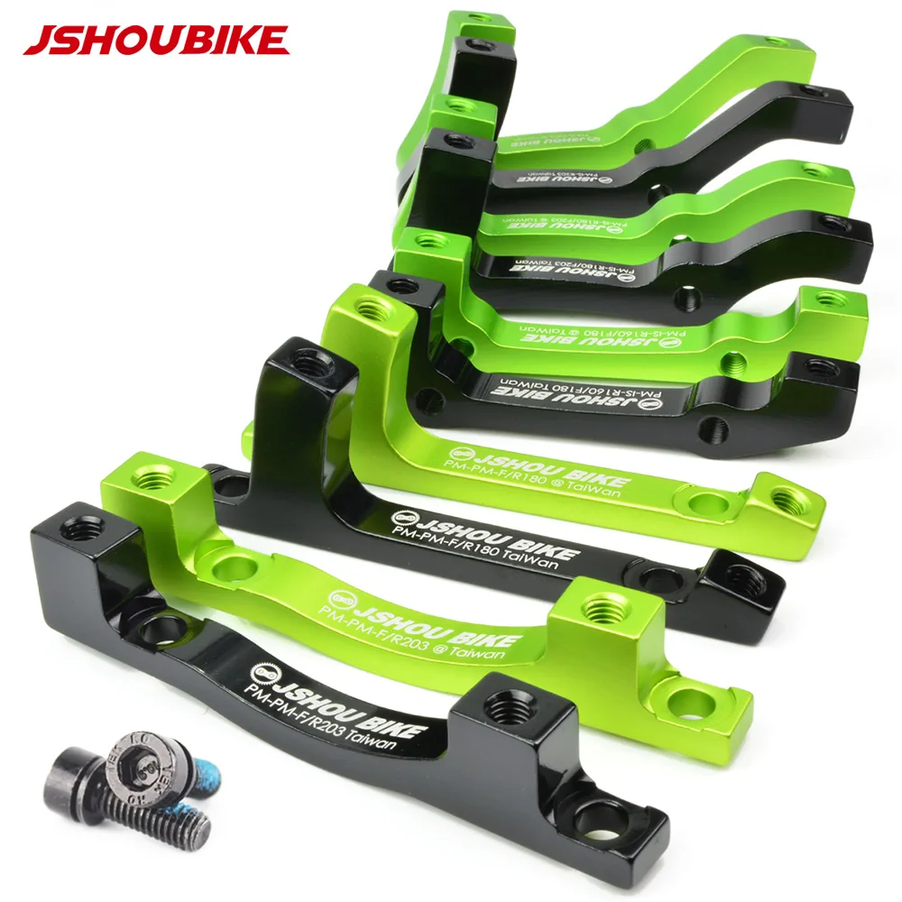 JSHOU BIKE Disc Brake Adapter MTB Parts PM/IS Converter A To B Disc Brake Mount for 140 160 180 203mm Rotor Bicycle Accessories mountain bicycle disc brake,bicycle disc brake,mountain bike disc brake,bike rotor adapter