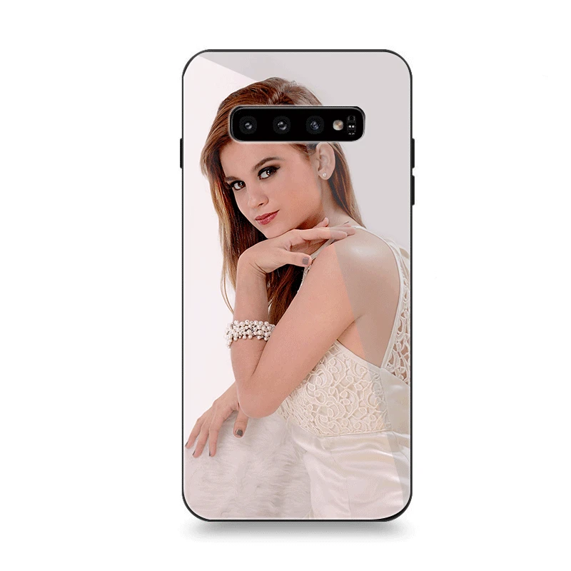 Мобильный чехол для телефона Стекло для samsung A10 A20 A30 A40 A50 A60 A70 S7 край S8 Plus Note 8 9 S10 моде queen платье принцессы для девочек - Цвет: G2