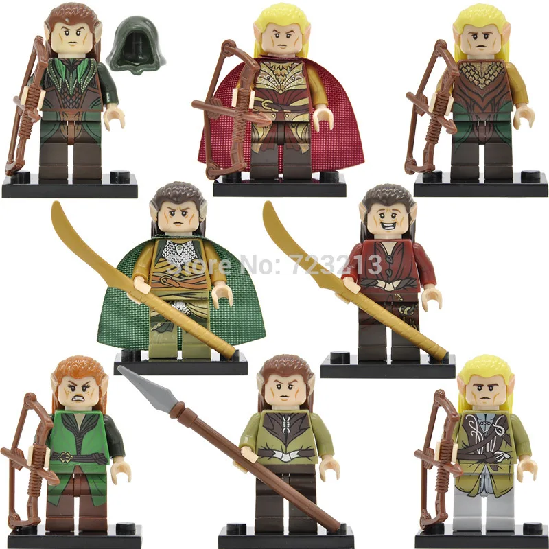 20 шт. Рейф Haldir Рохан Леголас фигурка Elrond Eomer Arag Bowman орк Мордора Боромир строительные блоки модели игрушки