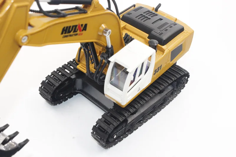 HUINA 1331 1/16 2,4G RC заряжаемый Электрический экскаватор модель инженерные копания игрушки