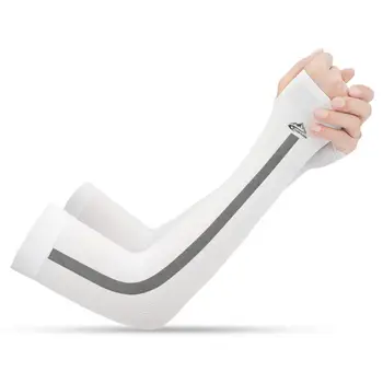 

Unisex UV Sun Protection Ice Silk Cooling Arm Sleeves UPF 50 Compression Cover 63HC