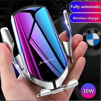 

Automatic Clamping Infrared Auto Induction QI Car Wireless Charger Stand for IPhone 11 Pro Max XS Samsung Galaxy S8 S9 S10 Plus