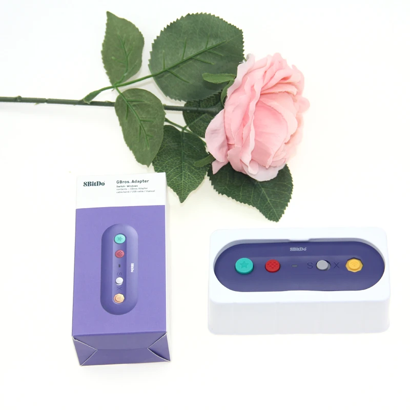 Тестирование Беспроводной адаптер 8bitdo GBros Беспроводной адаптер для NES SNES SF-C классический издание классика для NS геймкуб