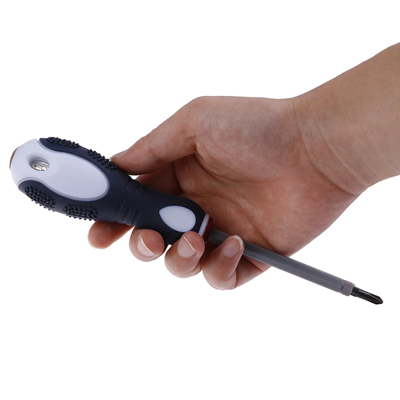 Electrical 500v Dual head Tester Pen Screwdriver Power Detector Probe Industry Voltage Test Pen Diameter screwdriver