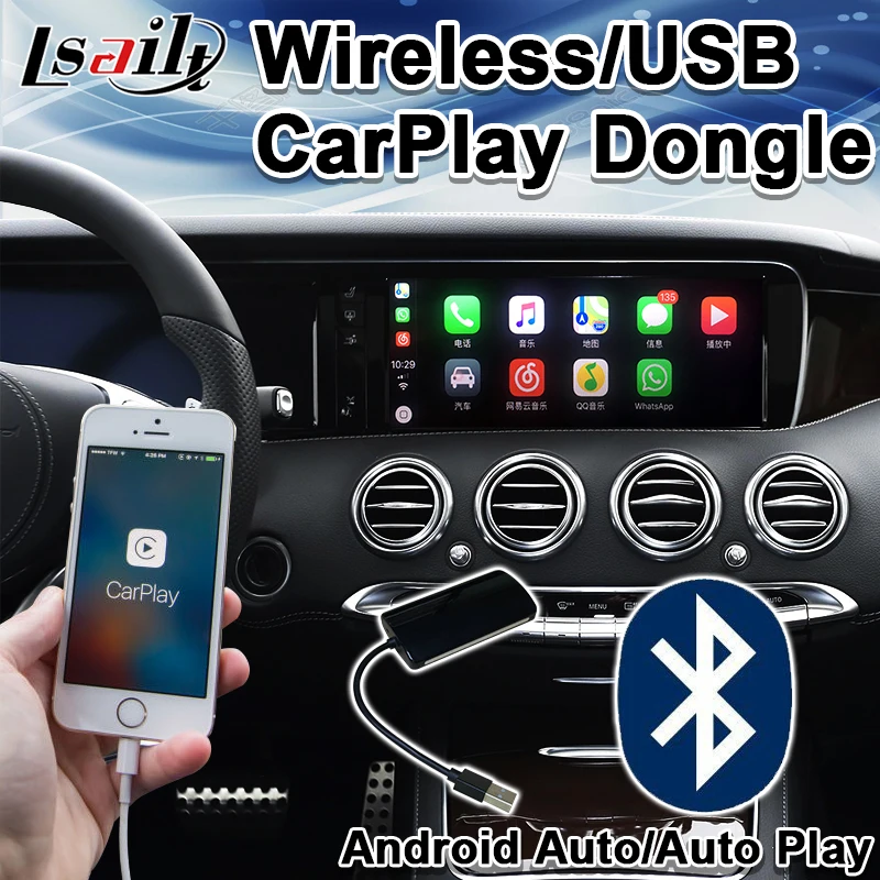 Android gps навигационная коробка видео интерфейс для Mercedes Benz GLA NTG5.0-5.4 поддержка carplay, Android auto, waze, youtube по Lsailt