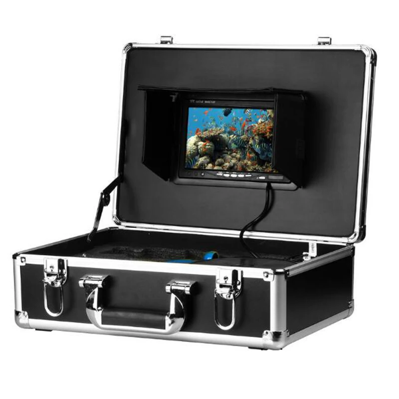 

7" LCD Monitor Fish Finder 20M Cable Underwater Fishing Camera with Video Recording Waterproof Camera