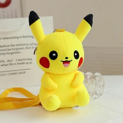 Mochila de peluche de Pokémon de 30Cm, juguete de peluche de Pikachu, mochila de peluche de dibujos animados, regalo de cumpleaños para bebé, juguetes para niños, regalo de Navidad