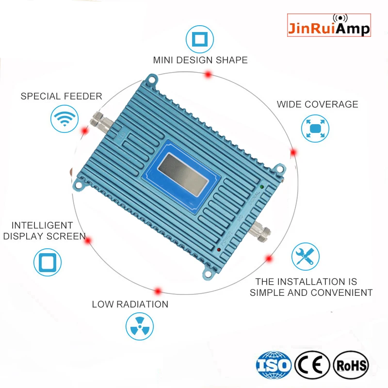 Gain 70dB (LTE Band 1) 2100 UMTS Mobile Signal Booster 3G (HSPA) WCDMA 2100MHz 3G UMTS Cellular Repeater Amplifier (5)
