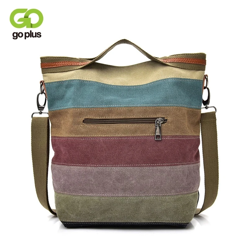 Newcrossbody-Bags Canvas Handbag Shoulder-Bag Bolso Womens Feminina GOPLUS for Sac Main