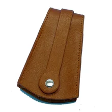 Держатель для ключей из натуральной кожи большой емкости органайзер для ключей вытягивающий ключ сумка для ключей для мужчин и женщин