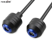 Motorcycle Wheel Falling Protector Pad For TRIUMPH TIGER 800 / TIGER 800XC 2011-2014 Front Rear Axle Fork Crash Sliders