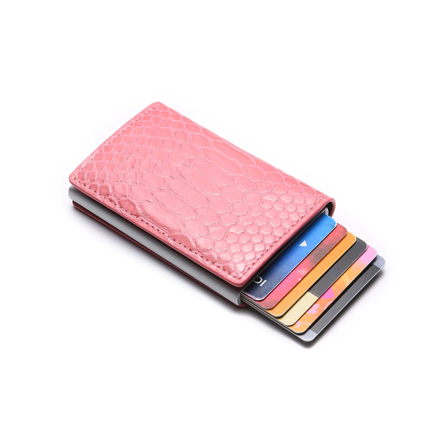 Bycobecy Rfid держатель для карт, женские и мужские кошельки, тонкие смарт-кошельки, кожаный кошелек, сумка для денег, мужской кошелек, сумочка для монет