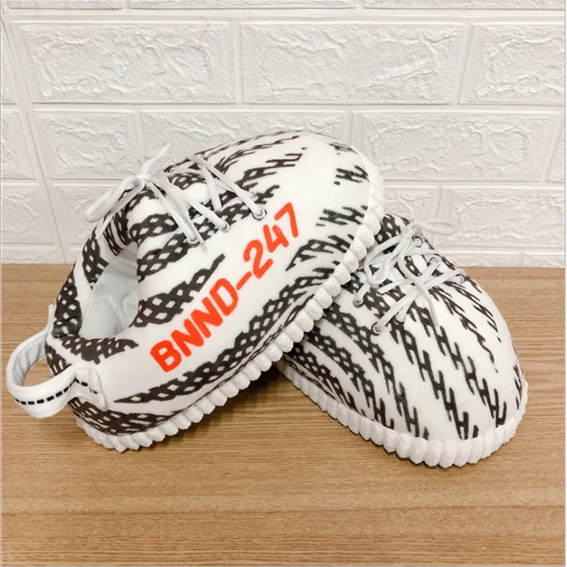 

Winter Women Warm Slippers Casual Thick Bottom Bread Men Shoes Ins Hot Soft Light Comfortable Indoor Office Slippers NSE7359