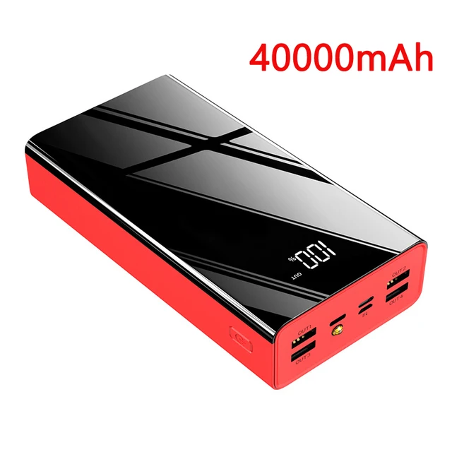 Power Bank 30000mah 40000mah 50000mah Led Display Powerbank For Iphone 11 Xiaomi Mi Mobile Phone Portable Charger Usb Poverbank Power Bank Aliexpress