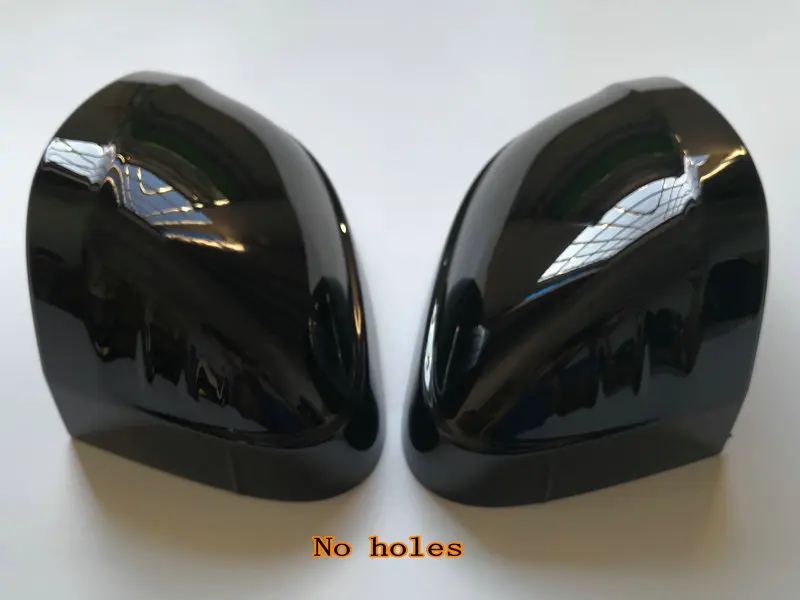 no blind spot hole Kibowear для Audi A4 A5 B9 черное боковое зеркало крышки S4 S5 RS5 allroad Quattro Сменные чехлы - Цвет: no blind spot hole