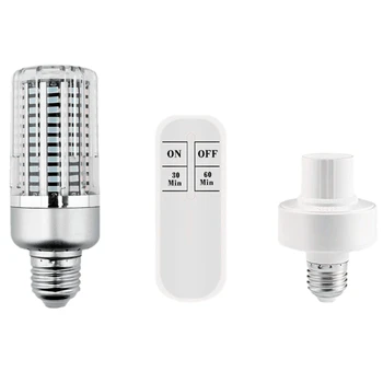 

UVC Ultraviolet Disinfection Lamp 40W Corn Light Bulb LED Germicidal Lamp Remote Comtrol Timer Sterilizers