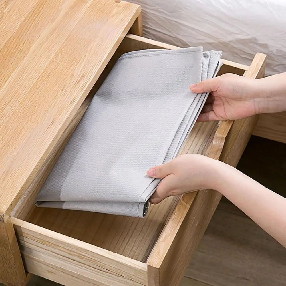 Portable Underbed Storage Boxes Household Clothes Storage Bags Folding Closet Organizer for Pillow Quilt Blanket