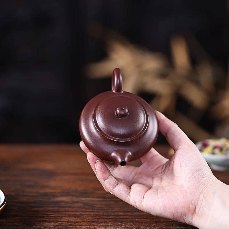 Yixing горшок Zisha знаменитостей ручная работа, из фиолетовой глины чайник для китайского кунг-фу чайник для дома чайная посуда для заваренный чай оптом