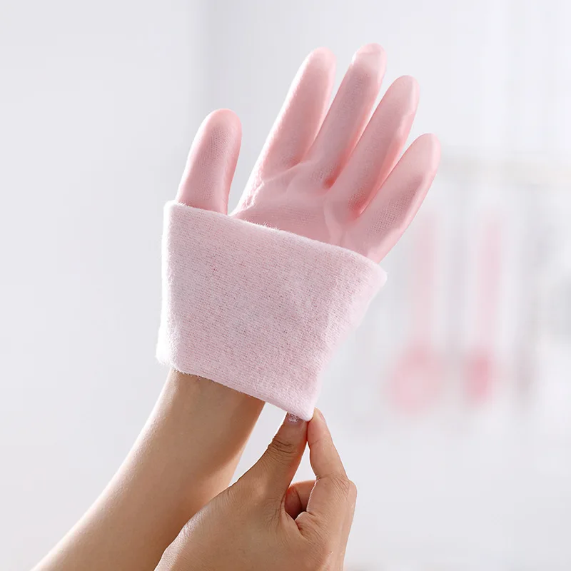Kitchen Dishwashing Gloves Household Dish Washing Gloves Rubber Kitchen Cleaning Tools Bathroom Accessories