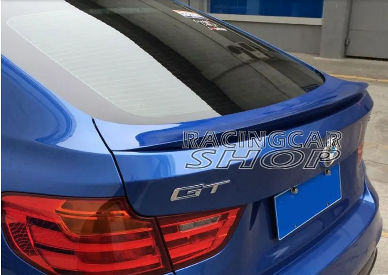 GT Real carbon fiber rear trunk spoiler wing lip FOR BMW F34 3-Series GT Hatchback 2013up