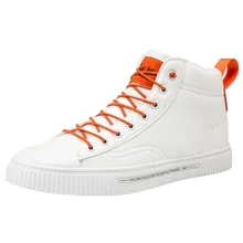 SAGACE/Новинка года; сезон весна-лето; Мужская дышащая парусиновая обувь с высоким берцем в стиле ретро; модная однотонная мужская Мягкая Повседневная обувь