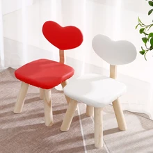 Chair Living Room Shoes Small Bench Children Taburete Madera Creative Wood With Household Baby Cartoon Stools Sillón Infantil