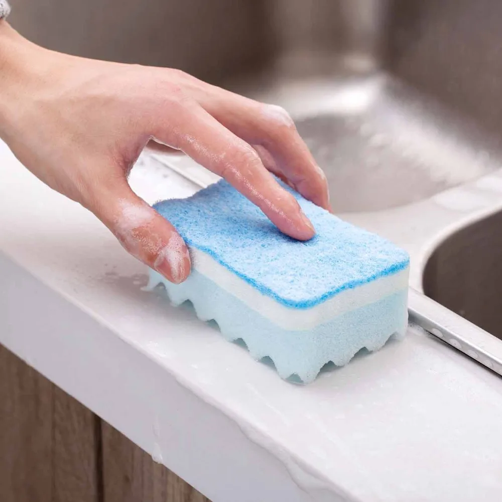 4 шт. волшебная губка посудомоечная машина ластик уборка ткань ...