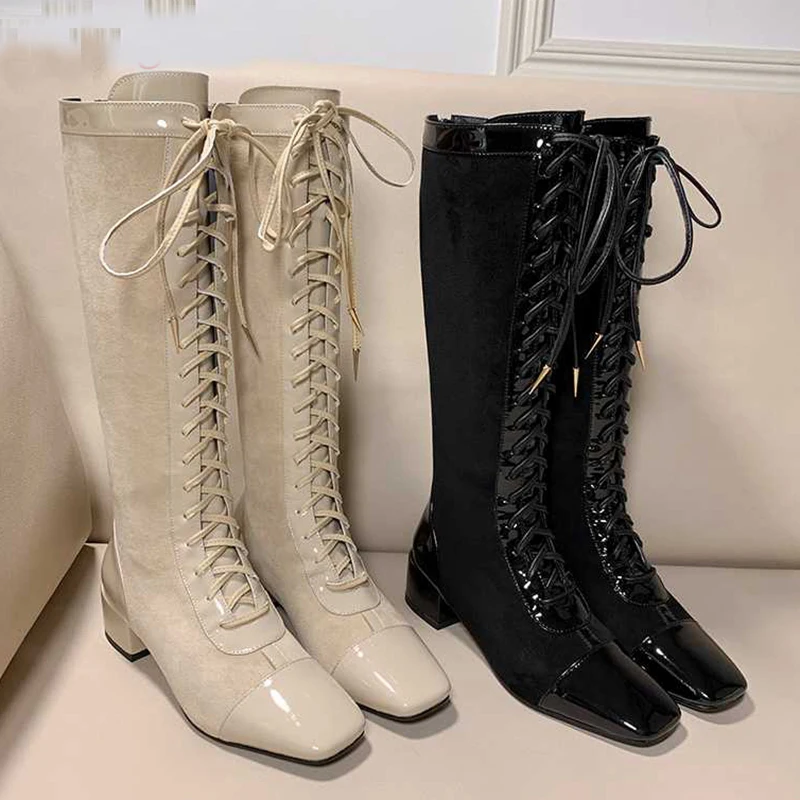 thigh high boots for work