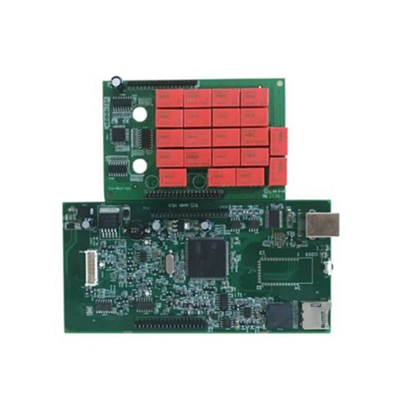 DHL VCI v9.0 плата vd ds150e c-d-p с bluetooth. R0/. R3 OBD2 сканер инструмент для delphis obd2+ полный 8 автомобилей/грузовиков Кабели
