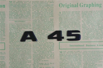 

Emblem Badge Decal Trunk Rear Metal for Mercedes Benz A35 A35L A35Le A35e A45 A45L A45Le A45e Chrome Matt Black Car Stickers