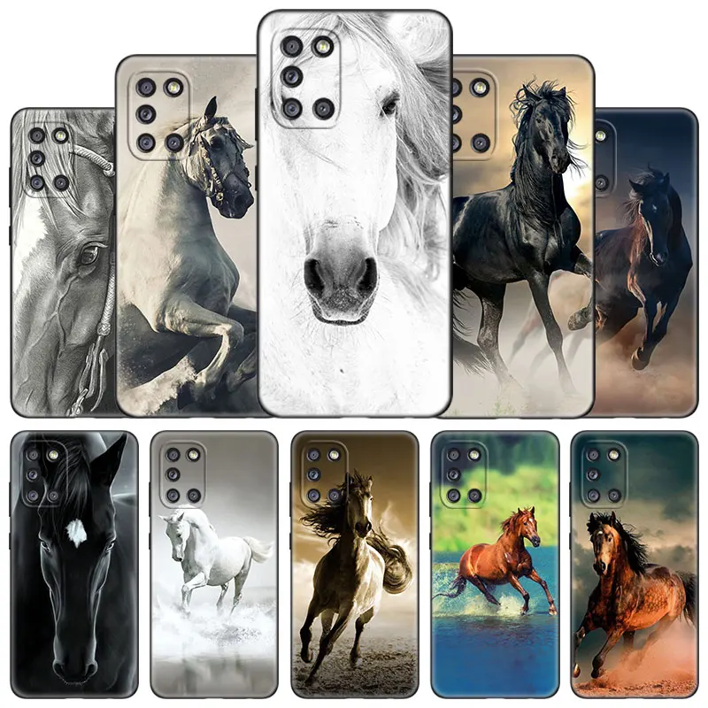 Чехол в виде бегущей лошади для Samsung A13 A01 Core A03S A10 A20E A21 A30 A40 A41 A42 A82 A90 A6 A7 A8 A9 Plus 2018 A5 2017, чехол Чехол в виде бегущей лошади для Samsung A13 A01 Core A03S A10 A20E A21 A30 A40 A41 A42 A82 A90 A6 A7 A8 A9 Plus 2018 A5 2017, чехол