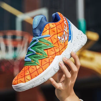 

Irving Unisex High-top Big Size Basketball Shoes Basketball Culture Sports Shoes Anti-slip Footwear Damping Basketball Sneakers