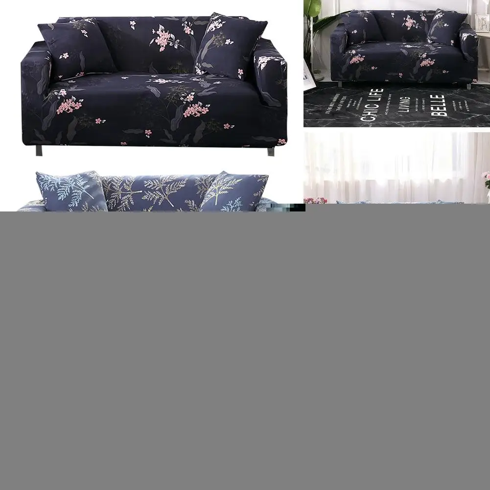 

Stretch Slipcovers Sectional Elastic Stretch Sofa Cover For Living Room Couch Cover L Shape Armchair Cover Single/Two/Three Seat