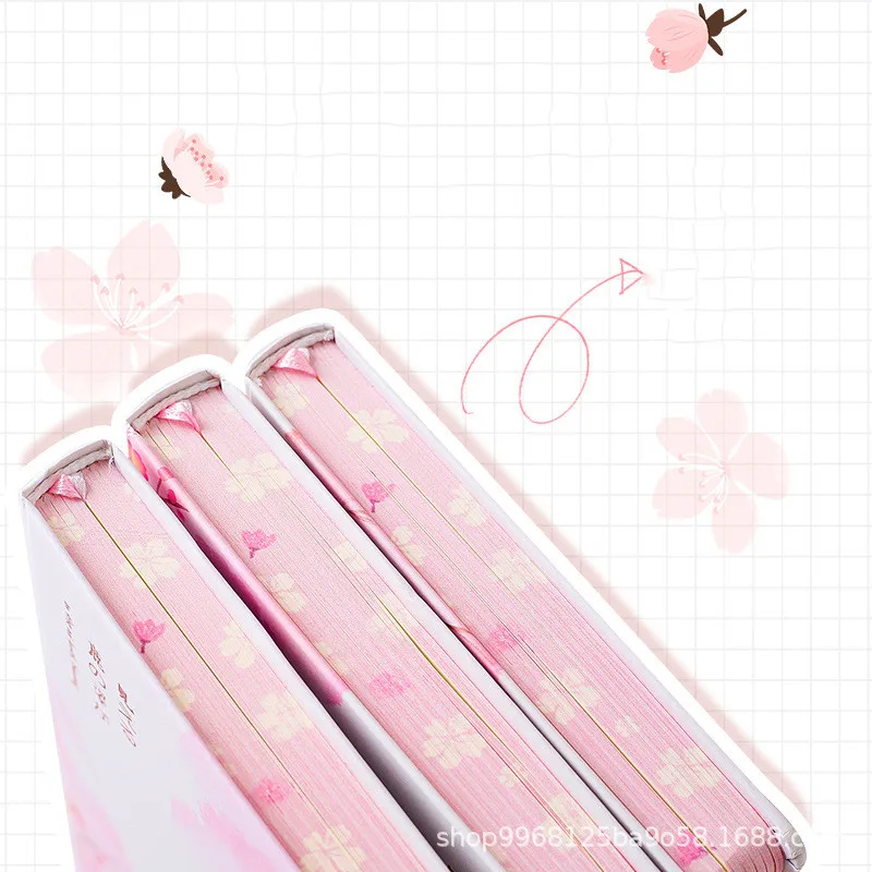 Kawaii Journal A5 блокнот с розовым оленем сетка пустой рисунок в горошек ежедневный