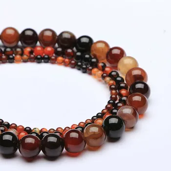 

Natural Stone Beads Stripe Dream Agates Round Loose Beads 4 6 8 10MM Fit DIY Handmade Beads Jewelry Making Accessories
