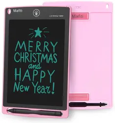 Mafiti – tablette à écrire LCD, 8.5 pouces, bloc notes électronique Portable, tableau blanc rose pour gribouiller, cadeaux pour enfants, bureau, maison, mémo 