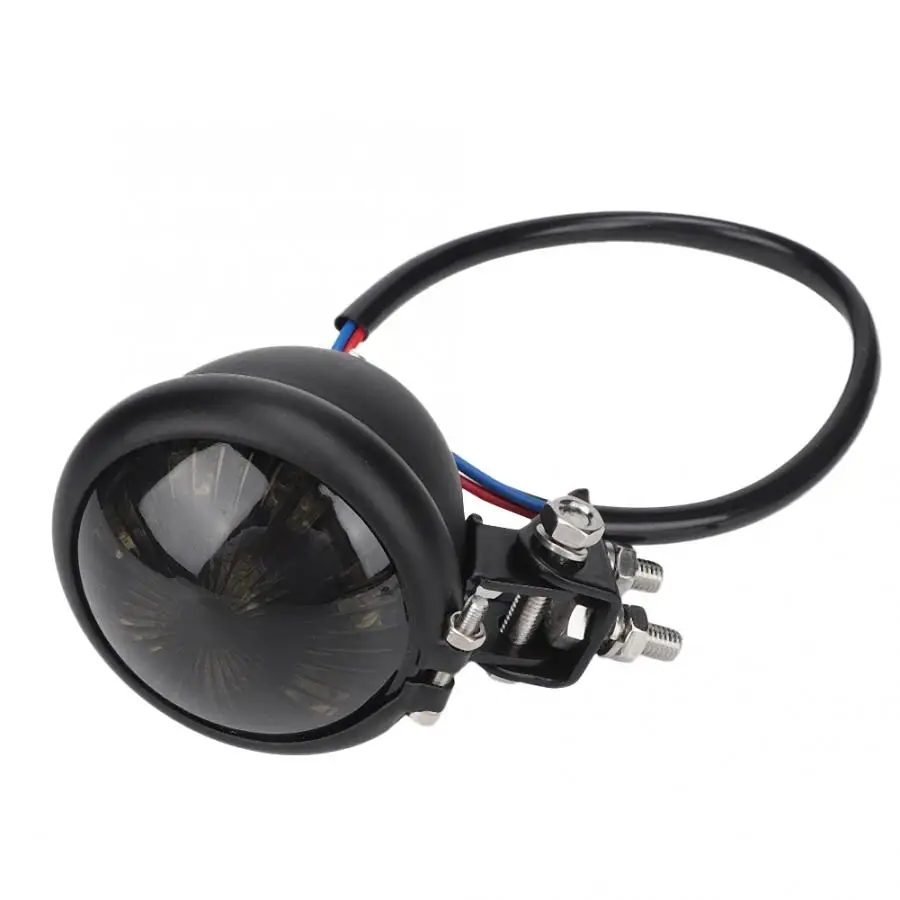 Светодиодный стоп-светильник для мотоцикла черный 12 В алюминиевый сплав