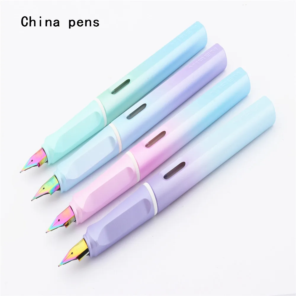 Ручка перьевая чернильная 408 цветов для школы и студентов |