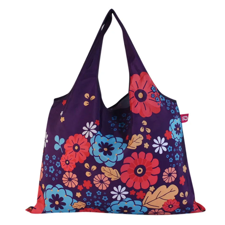 Креативный стиль лавсан портативный Экологически чистая складная сумка для покупок ручная сумка для путешествий через плечо искусственная нейлоновый жилет сумка