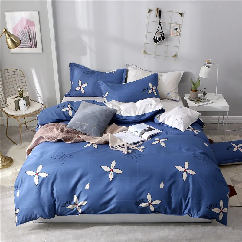 CHINESE STYLE Duvet Cover Set Bed Linens Pillowcase 3pcs Bedding Set,Comforter/Quilt/Blanket case Twin Queen King double single