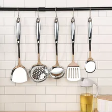 Посуда из нержавеющей стали шпатель набор комбинация немагнитной нержавеющей стали суповая ложка Кухонная лопатка кухонные принадлежности палец хо