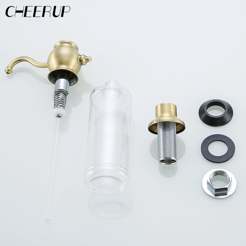 Soap Dispenser Detergent Liquid Hand Wash Pump Bottle For Kitchen Sink Organizer