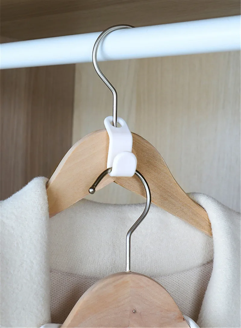 

6pcs Cascading Hanger Hooks Hanger Connector Hooks Space Saving Hanger Hook Nice