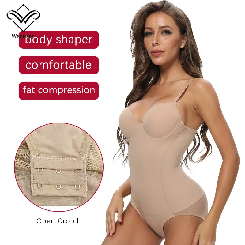 SHAPERIN Body Modellante Donna Shapewear Bodysuit Scollo V Body Contenitivo Modellante Intimo Snellente Dimagrante Pancia Piatta Perizoma Body Shaper Beige Perizoma 2xl 128158261 - Foto 7