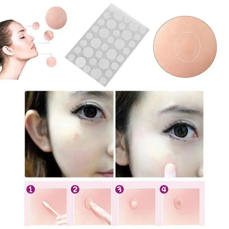 Invisible Acne Removal Pimple Patch Can Absorb Acne Secretions Effectively Fast Healing Suitable Acts As Protective Cover 36pcs (As picture)